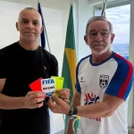 Árbitros goianos serão responsáveis por partida que decidirá o último classificado para o Mundial de Clubes.