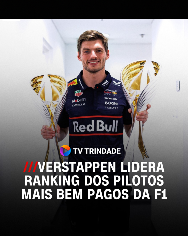 FORBES DIVULGA LISTA: MAX VERSTAPPEN É O PILOTO MAIS BEM PAGO DA FÓRMULA 1.