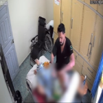 Cuidador flagrado agredindo idoso é considerado foragido em Goiânia