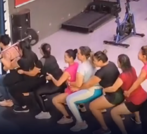 Cena divertida em academia viraliza nas redes sociais