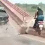 Novas imagens mostram colapso de ponte entre TO e MA