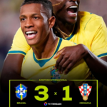 🇧🇷 Vitória do Brasil sobre a Croácia!