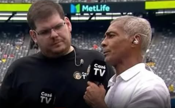 Romário recorre após Justiça determinar penhora de valores da CazéTV